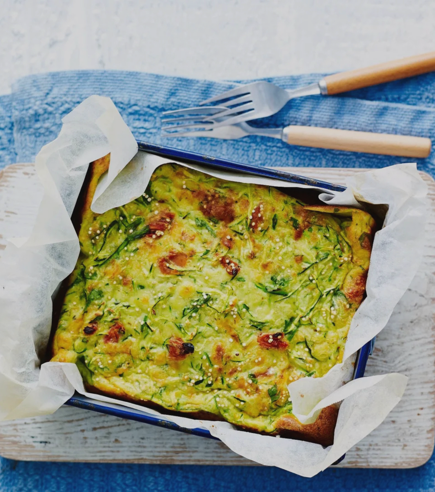 Nourishing Zucchini Slice